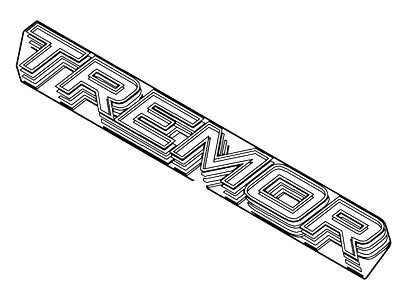 Ford EL3Z-9925622-CA Decal, Rear