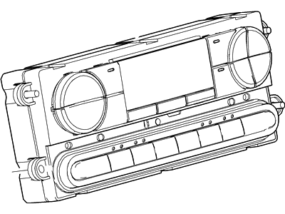 Mercury Monterey A/C Switch - 6F2Z-19980-F