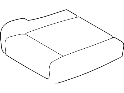 Ford CC3Z-2663805-CB Cover Assy - Rear Seat Cushion