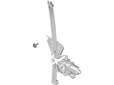 Ford CJ5Z-7827001-A Regulator And Motor Assy - Window