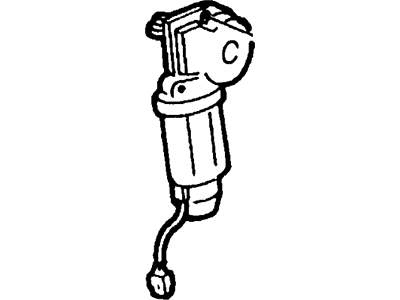 Lincoln F5OY-5423394-B Window Motor