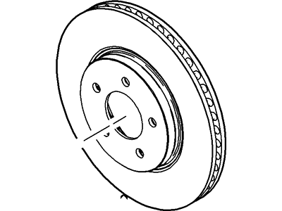 Mercury 2U2Z-1V125-GA Rotor Assy