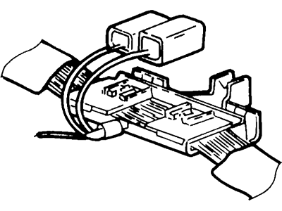 Mercury F8CZ-2780-AA Parking Brake Warning Switch