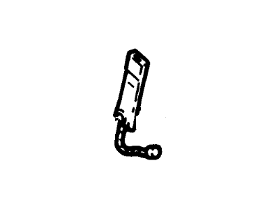 F81Z-2561203-HHH Ford Seat Belt Assembly, Driver Side Illustration 1 of 1