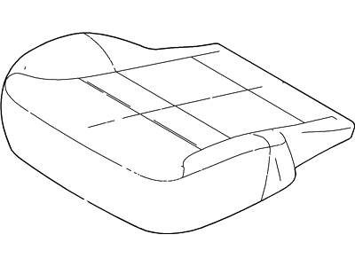 Ford 7T4Z-78632A23-A Pad - Seat Cushion