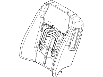 Ford 7T4Z-7864811-B Pad - Seat Back