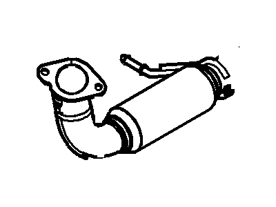 Lincoln Tail Pipe - DE9Z-5G203-B