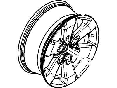 Ford AL3Z-1007-M Wheel Assy