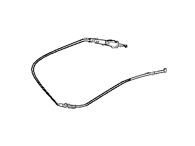 2004 Ford Focus Accelerator Cable - 2M5Z-9A758-AA