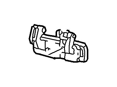 Mercury F87Z-7822404-BAD Handle Assy - Door - Outer