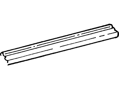 Ford F2TZ-1521457-A Belt Weatherstrip, Driver Side