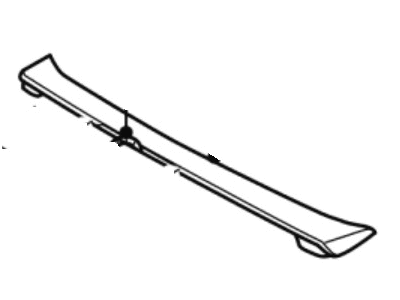 Lincoln XW4Z-5444210-AAD Extension - Rear Spoiler