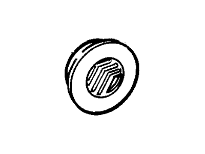 Mercury F14Y1130A Ornament Assembly - Wheel 1