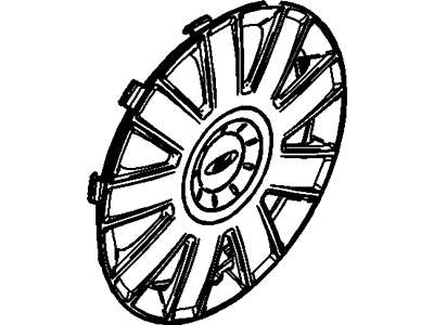 Ford 6S4Z-1130-ACP Cover - Wheel
