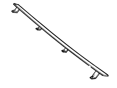 Lincoln FOVY-16B918-A Moulding - Hood Rear