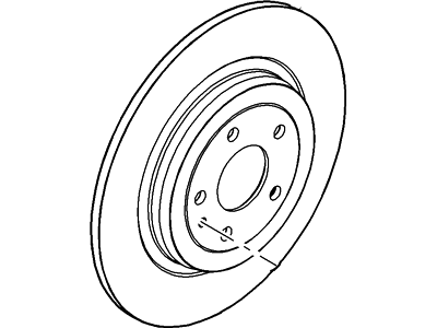 Ford AG1Z-2C026-A Disc - Brake