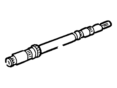 2F2Z-7B328-AA Ford Shaft - Oil Pump Drive Illustration 1 of 1