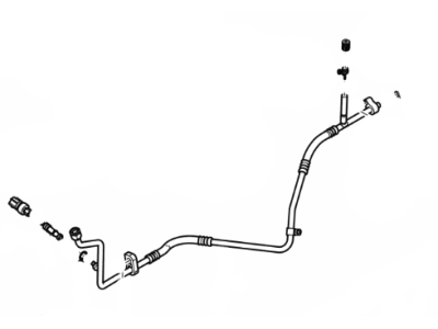 Ford 4G7Z-19972-BA Tube Assembly 4G7Z-19972-BA Ford Tube Assembly Illustration 1 of 1