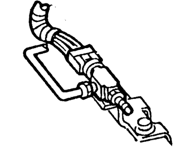 Ford F6TZ15525EA Wiring Assembly - Rear Lamps F6TZ15525EA Ford Wiring Assembly - Rear Lamps Illustration 1 of 1