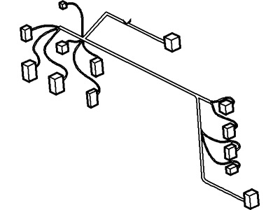 Ford 3L2Z-14C719-CA Wire Assembly - Motor Seat Adjuster