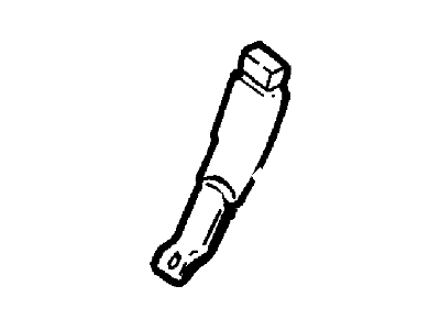 Mercury F8RZ-6361202-AAC Buckle Assembly - Seat Belt