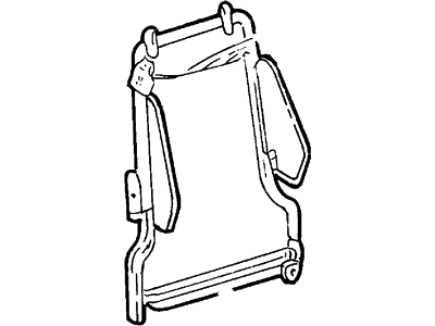 Mercury F8RZ6361018ED Seat Back Frame