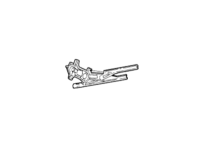 Ford YC3Z-3527009-AA Regulator - Window - Less Motor