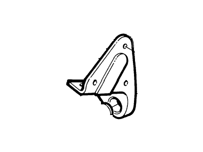 Ford E4TZ-3B095-A Mounting Bracket, Passenger Side