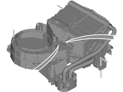 Ford BK3Z-18658-C Housing - Heater BK3Z-18658-C Ford Housing - Heater Illustration 1 of 1