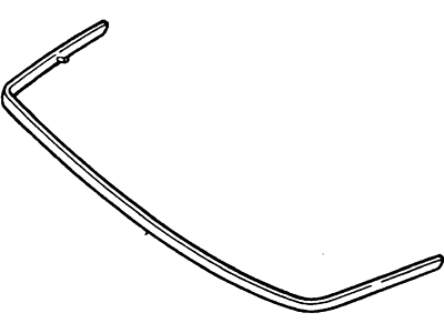 Ford F2CZ17C829A Molding - Bumper Bar