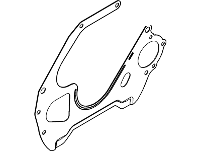Ford BR3Z-7007-C Plate - Cylinder Block Rear