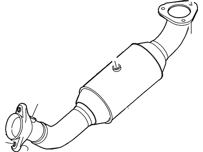 Ford 4G7Z-5E212-DA Converter Assembly, Passenger Side 4G7Z-5E212-DA Ford Converter Assembly, Passenger Side Illustration 1 of 1