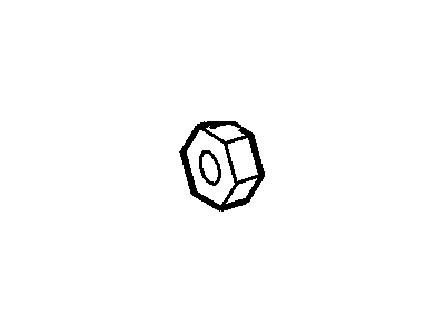 Mercury E6DZ-6441-A Nut - Hex.