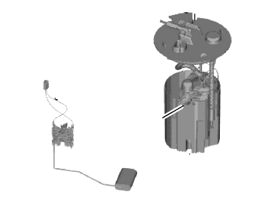 Ford DV6Z-9H307-F Sender And Pump Assy