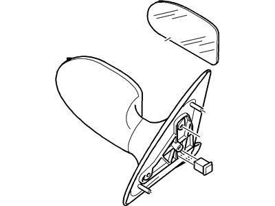Ford 6S4Z-17683-CACP Mirror Assy - Rear View Outer