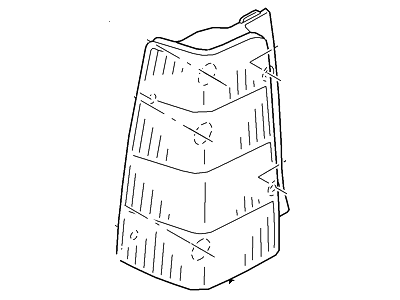 Ford 6L8Z-13405-DACP Lamp Assy