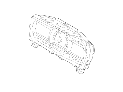 Ford EG1Z-10849-FA Instrument Cluster