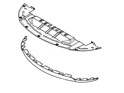 Ford AG1Z-8327-ACP Deflector