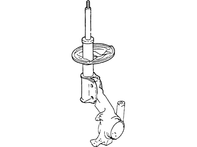 1999 Mercury Tracer Shock Absorber - XS4Z-18124-SRL