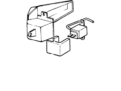 Ford E5UZ19618A Thermostat Assembly Evaporator