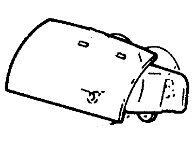 Lincoln Continental Air Bag - F8OZ-54044A74-DAA