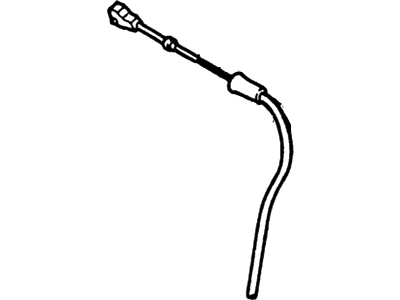 Ford F2TZ-7E395-B Cable Assembly - Selector