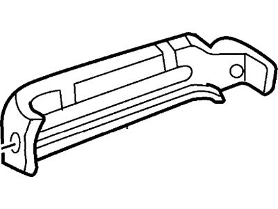 Ford XF2Z-1661694-AAC Recline Cover