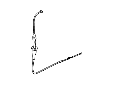 Mercury 4L2Z-2853-BA Cable Assembly - Parking Brake