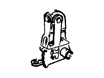 Ford YS4Z-7E160-AA Lever And Bracket - Transmission Control