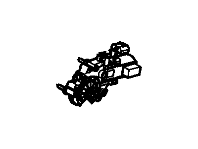 Ford AL2Z-7823395-D Window Motor, Front Driver Side