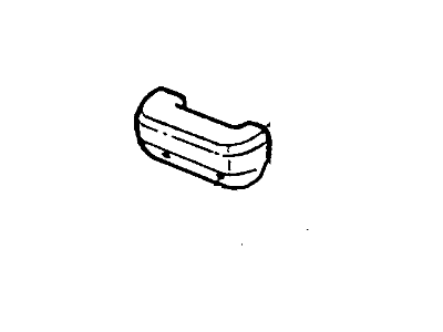 Ford E-150 Econoline Armrest - E9UZ1124141A1A