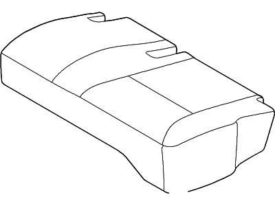 Ford CT4Z-7863805-AE Cover Assy - Rear Seat Cushion