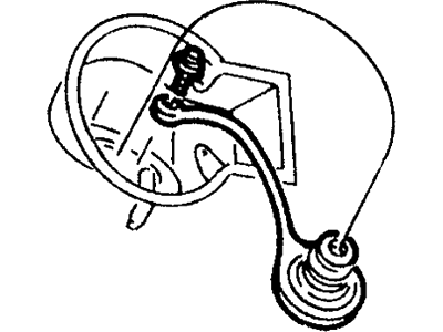 Mercury F7DZ-9030-AA Cap Assy - Fuel Tank Filler        