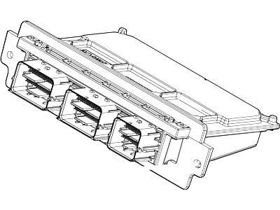 Ford CB5Z-12A650-FC Module - Engine Control - Eec V